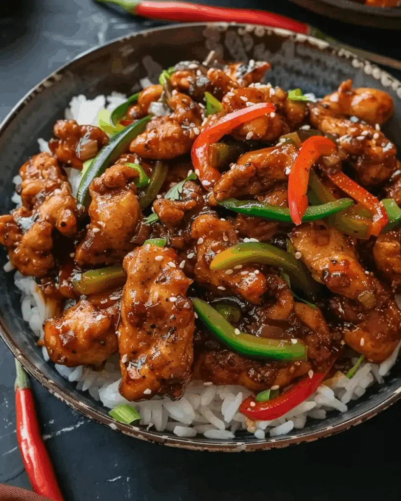 Black Pepper Chicken