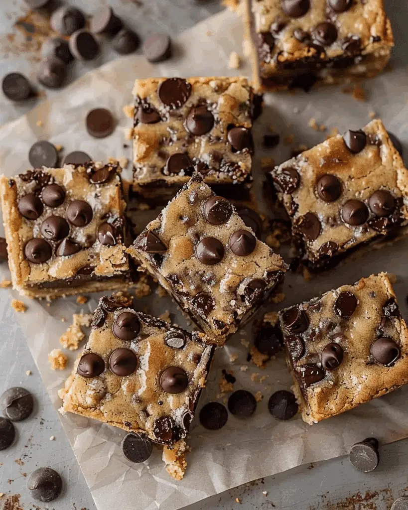 CHOCOLATE CHIP BANANA BARS