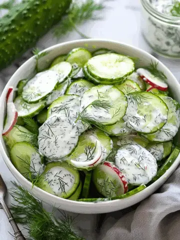 Marinated Cucumber Salad Recipe