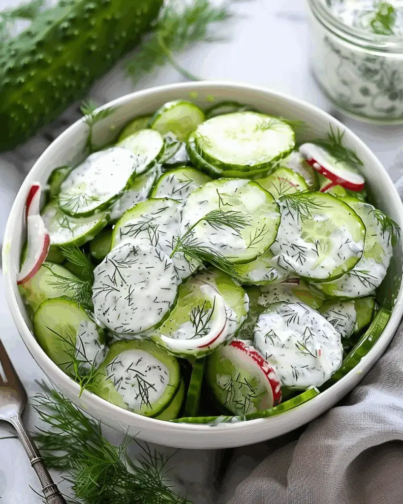 Marinated Cucumber Salad Recipe