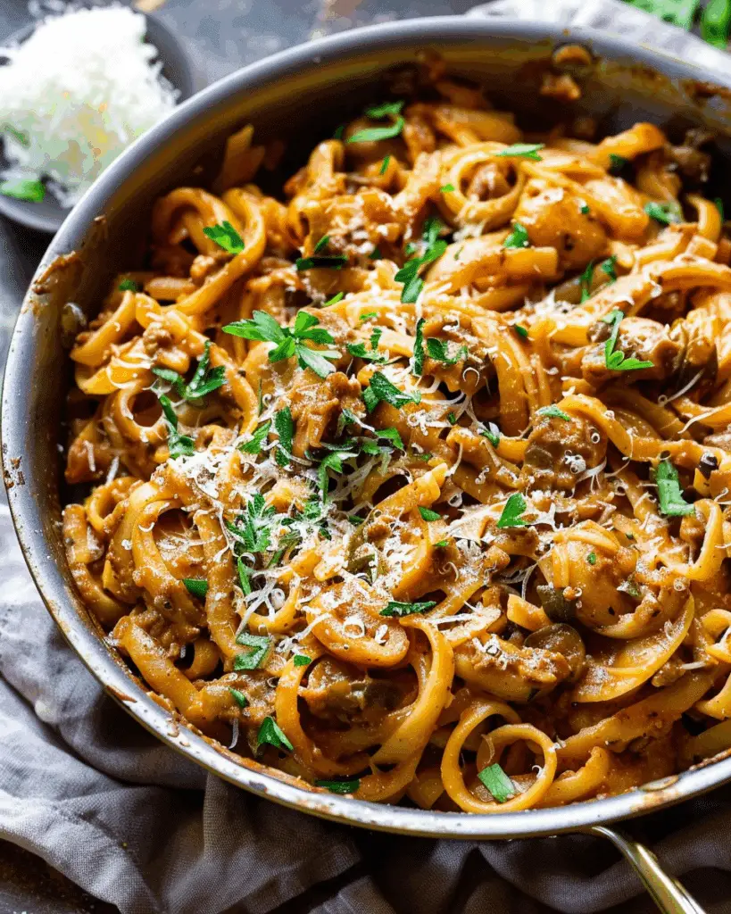 One‑Pot French Onion Pasta