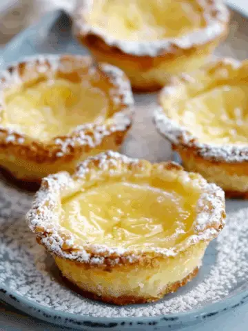 Baby Lemon Impossible Pies