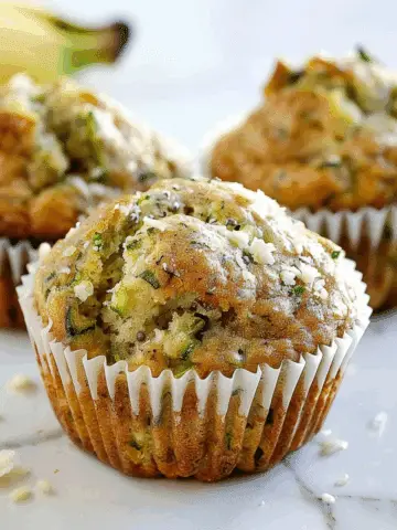Banana Zucchini Muffins