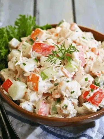 Creamy Crab Salad