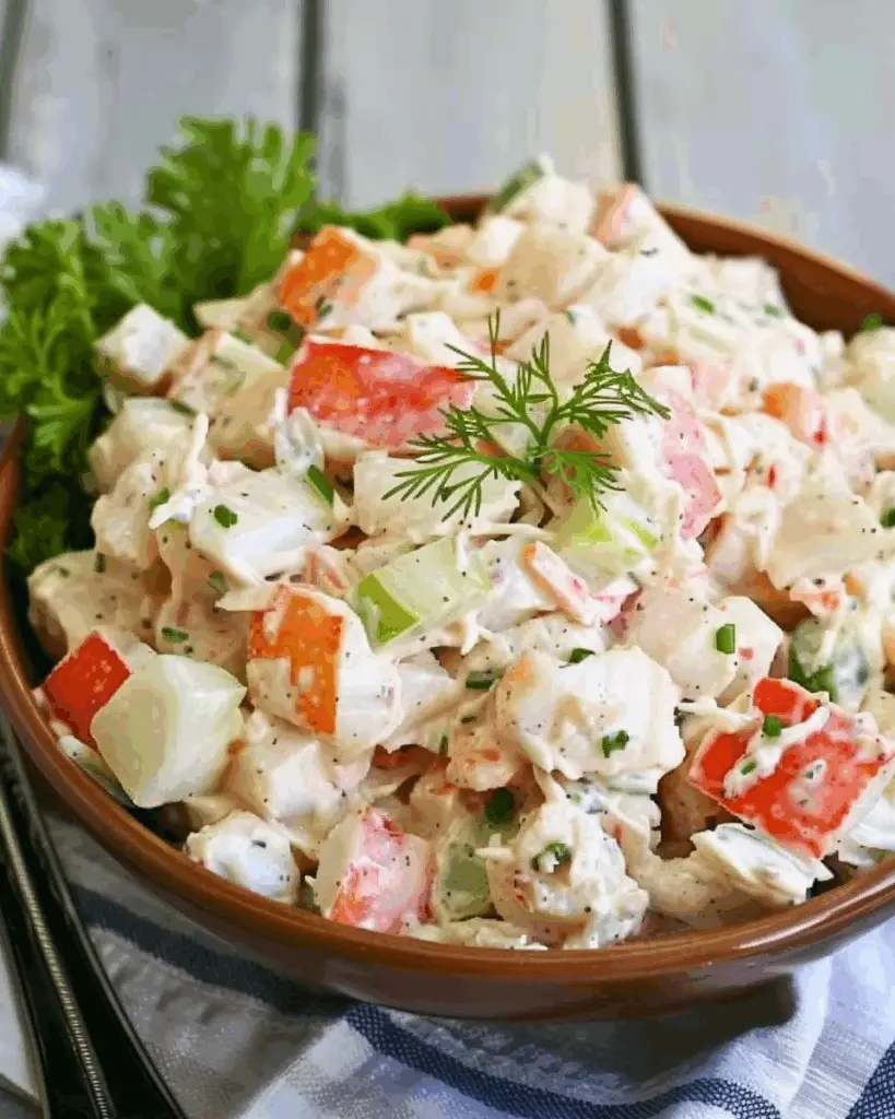 Creamy Crab Salad