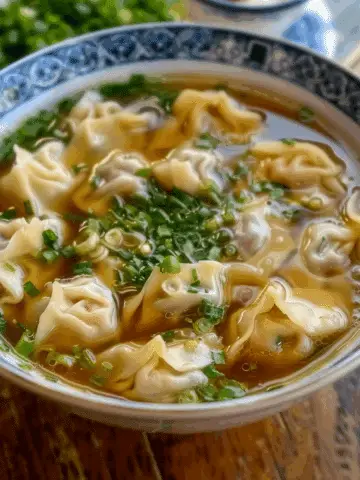 Easy Wonton Soup Recipe