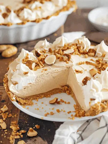 No‑Bake Peanut Butter Pie