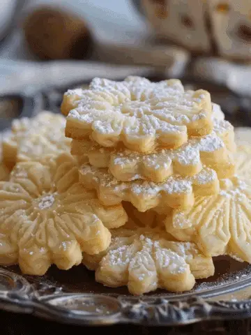 Easy 3‑Ingredient Butter Cookies