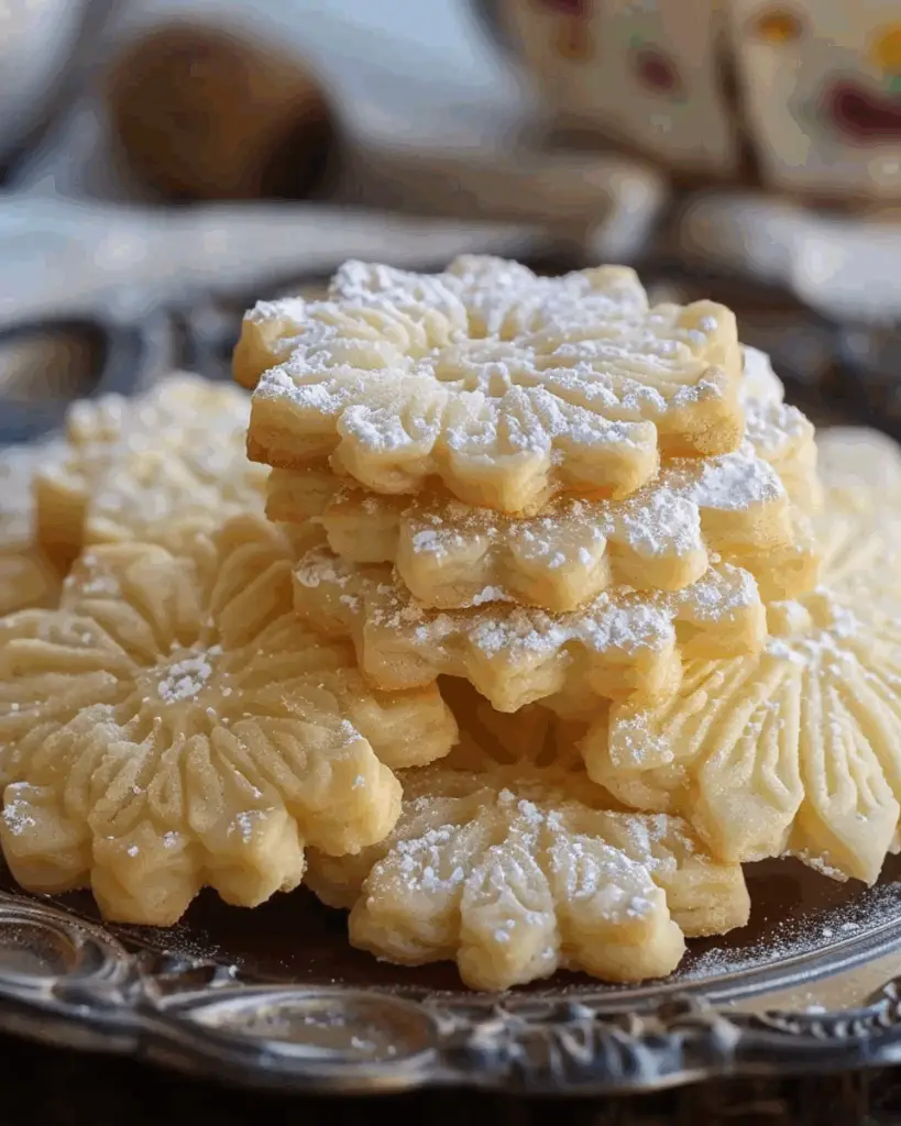 Easy 3‑Ingredient Butter Cookies