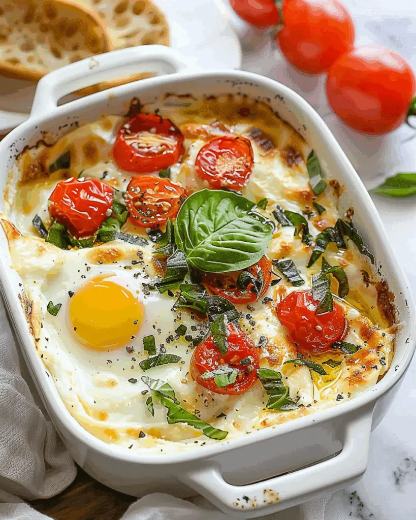 Baked Feta Eggs Recipe