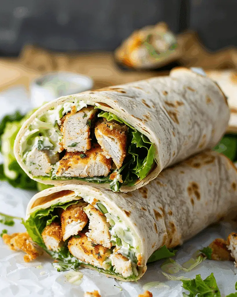 Chicken Caesar Wrap