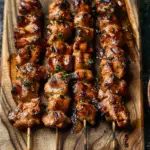 Grilled Thai Coconut Chicken Skewers