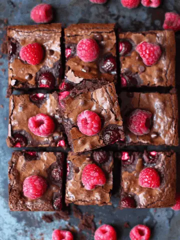Raspberry Brownies