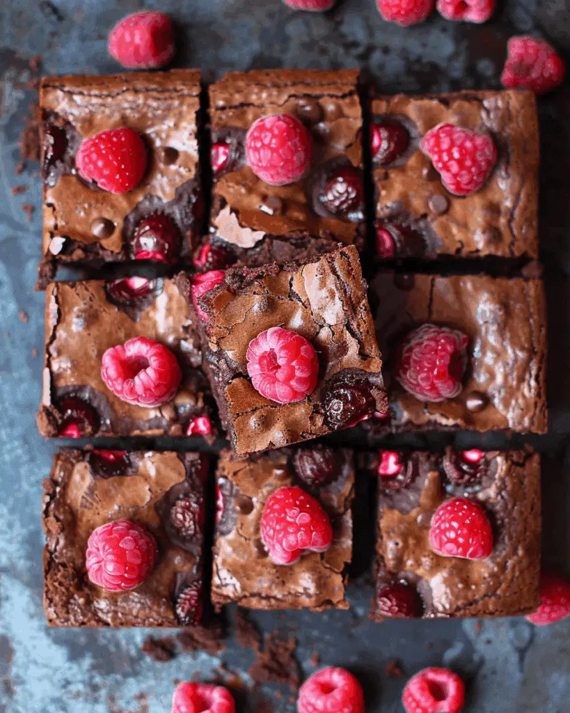 Raspberry Brownies