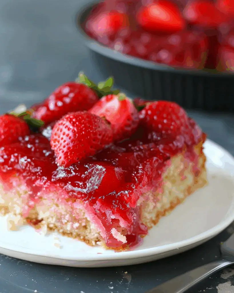 Strawberry Upside Down Cake