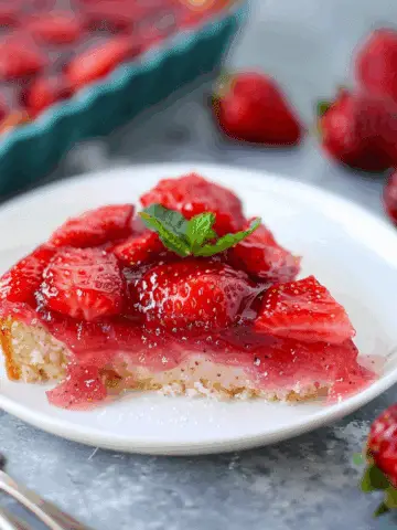 Strawberry Upside Down Cake