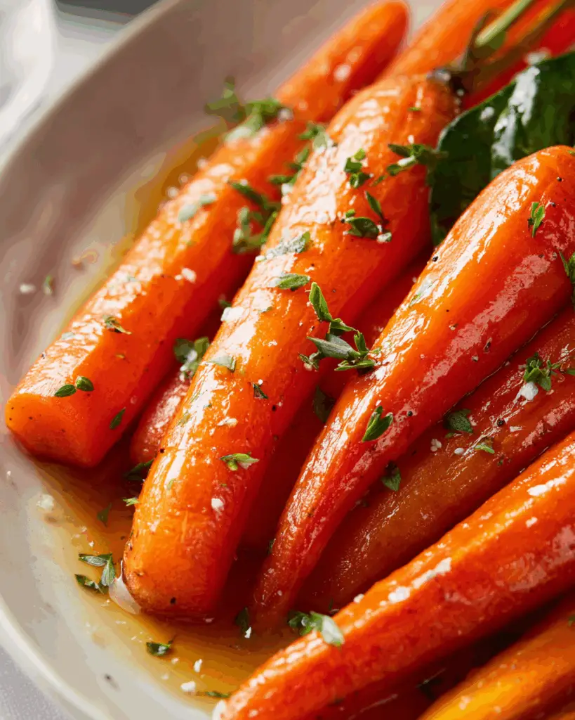 Sweet Garlic Carrots