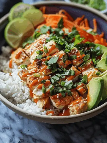 Bang Bang Chicken Bowl: A Flavor Explosion for Beginner Cooks
