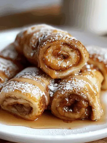 Cinnamon Roll French Toast Roll-Ups