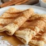 Cinnamon Roll Protein Crepes