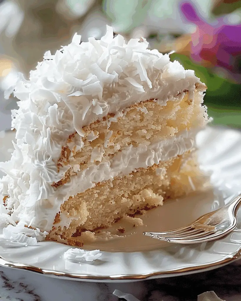 Coconut Cloud Cake