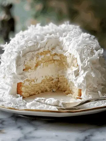 Coconut Cloud Cake