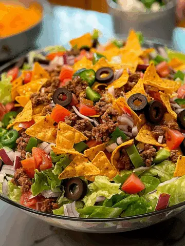 Easy Doritos Taco Salad