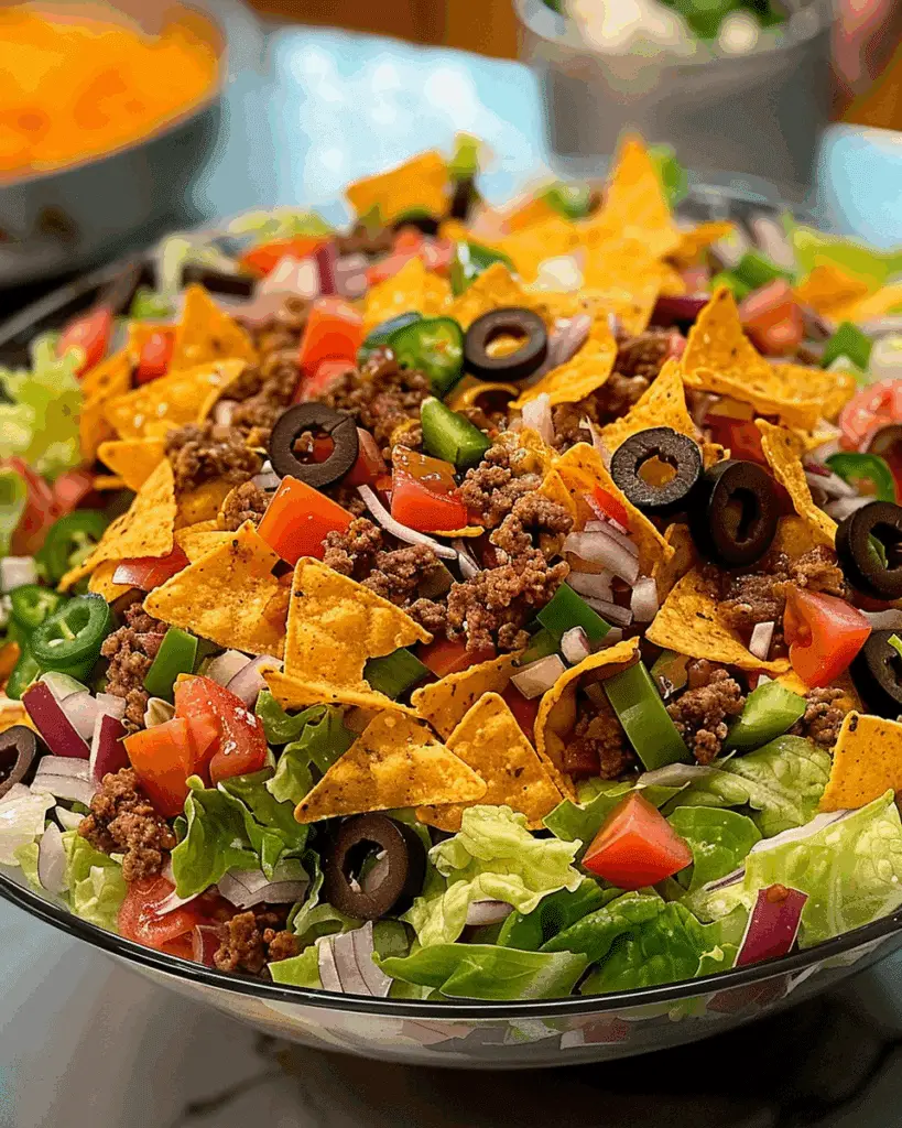 Easy Doritos Taco Salad