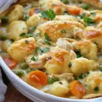 One Pot Gnocchi Chicken Pot Pie