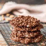 Chocolate Peanut Butter No Bake Cookies