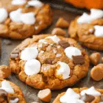 Pumpkin S’mores Cookies
