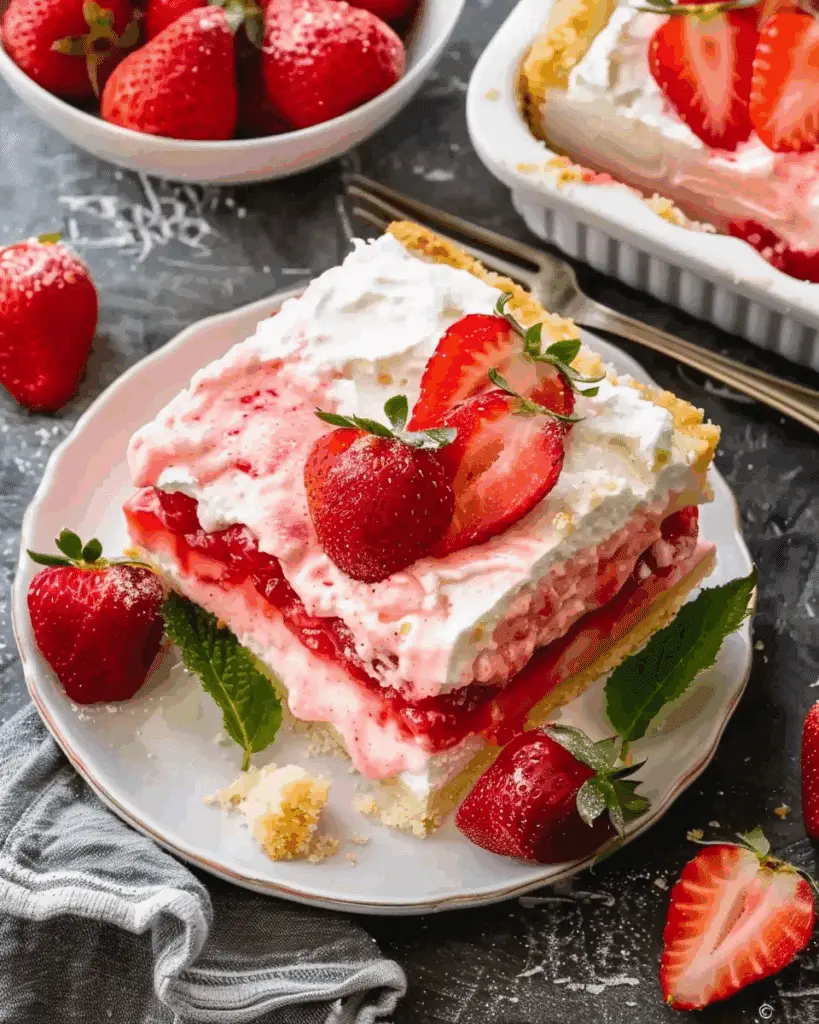Strawberry Lasagna