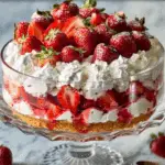 Southern Strawberry Punch Bowl Cake