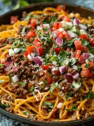 Taco Spaghetti