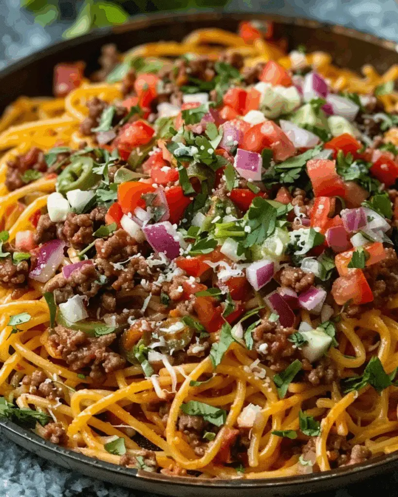 Taco Spaghetti