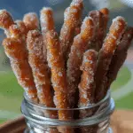 Sweet Spiced Cinnamon Sugar Pretzel Sticks