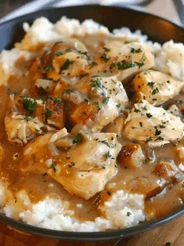 Crockpot Chicken & Gravy