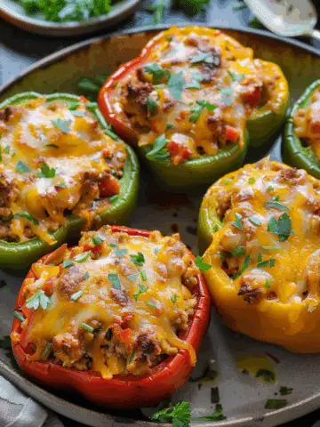Easy Stuffed Bell Peppers