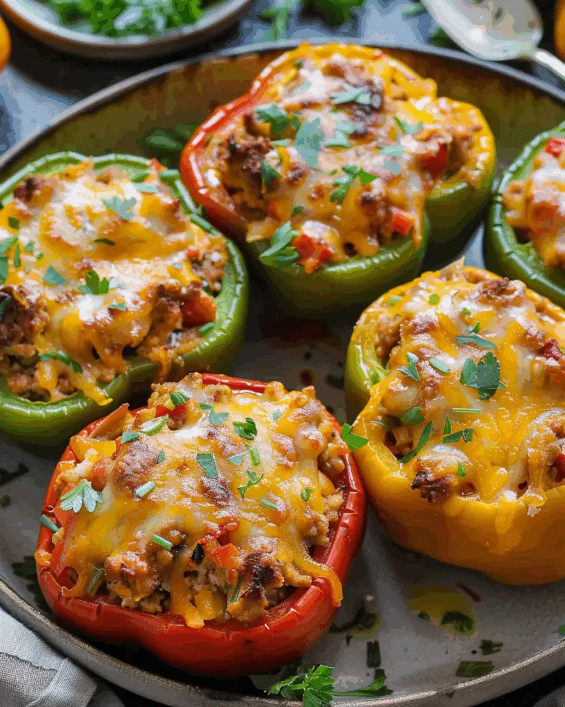Easy Stuffed Bell Peppers