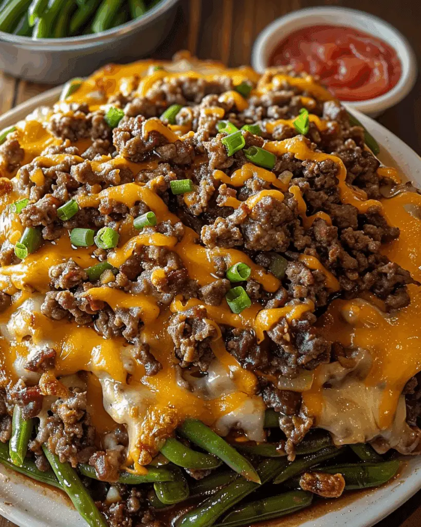 Hamburger Green Bean Casserole