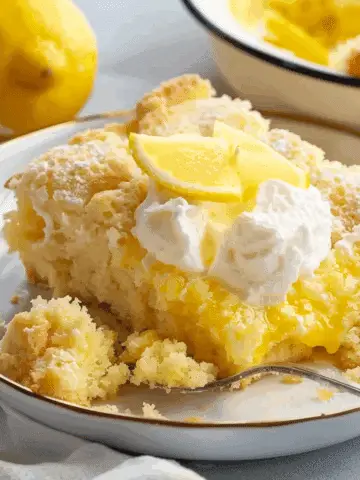 Lemon Dump Cake
