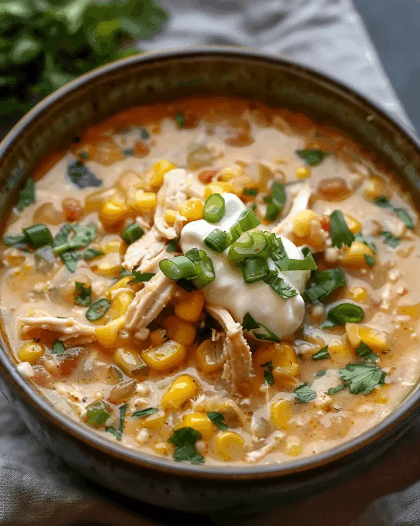 Mexican Street Corn White Chicken Chili