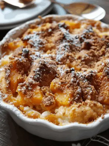 Pineapple Sweet Potato Cobbler