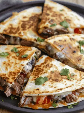 Steak & Cheese Quesadillas
