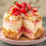 Strawberry Shortcake Cheesecake