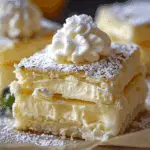 Vanilla Custard Cream Squares