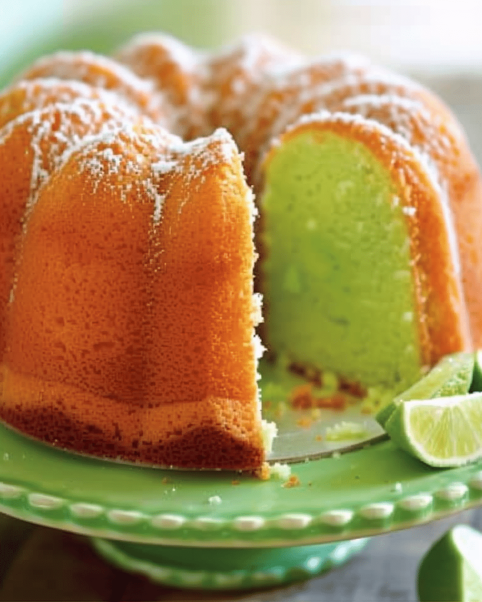 Key Lime Pound Cake