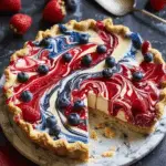 4th of July Swirl Pie