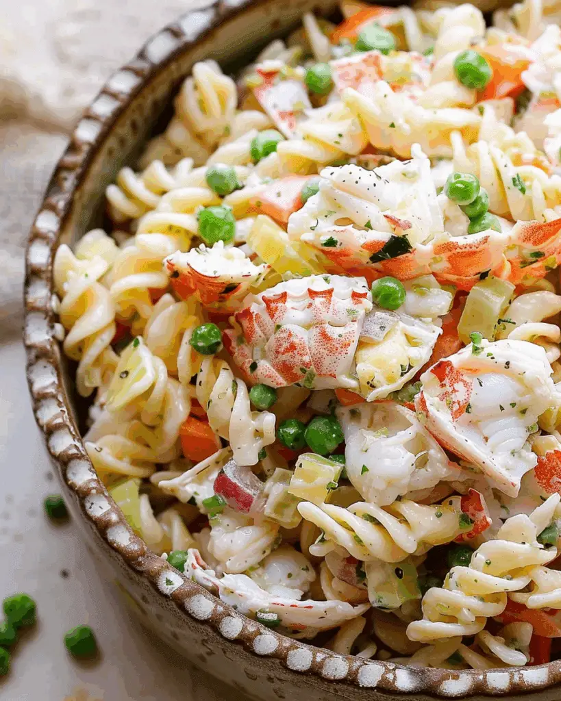 Crab Pasta Salad