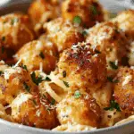 Garlic Butter Chicken Bites with Creamy Parmesan Pasta